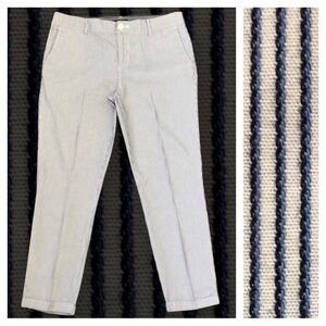Tommy Hilfiger Ankle Cropped Striped Pants